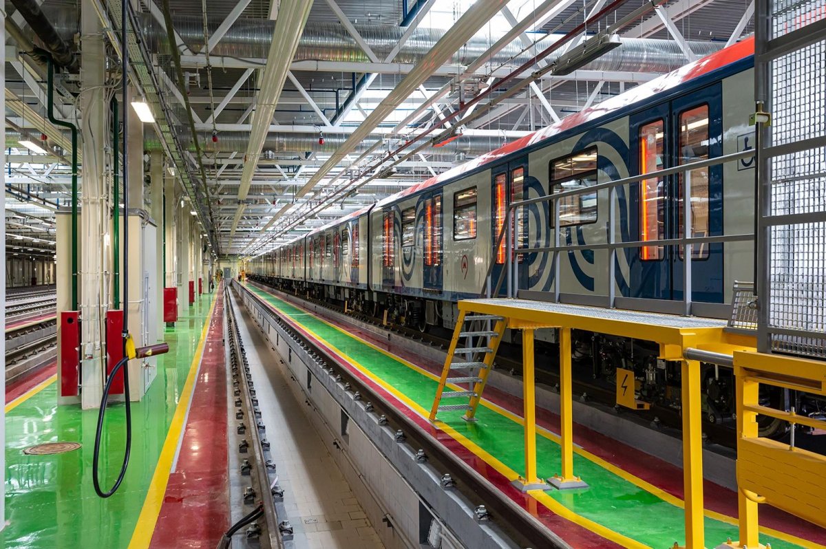 Электродепо Руднево Московского метрополитена