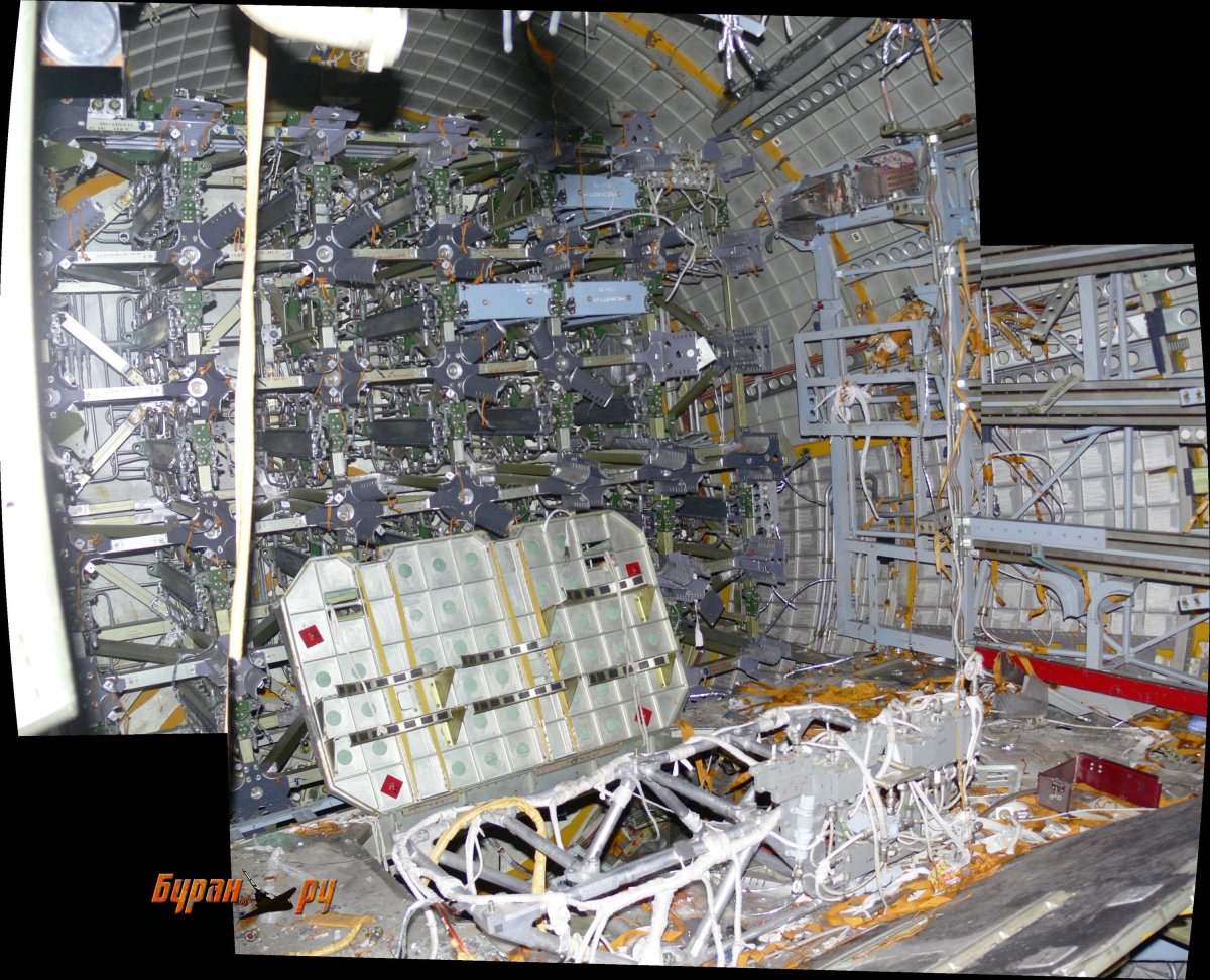 Шаттл Буран внутри