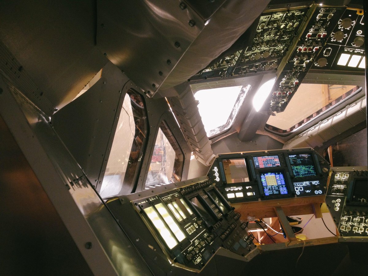 Буран космический корабль внутри