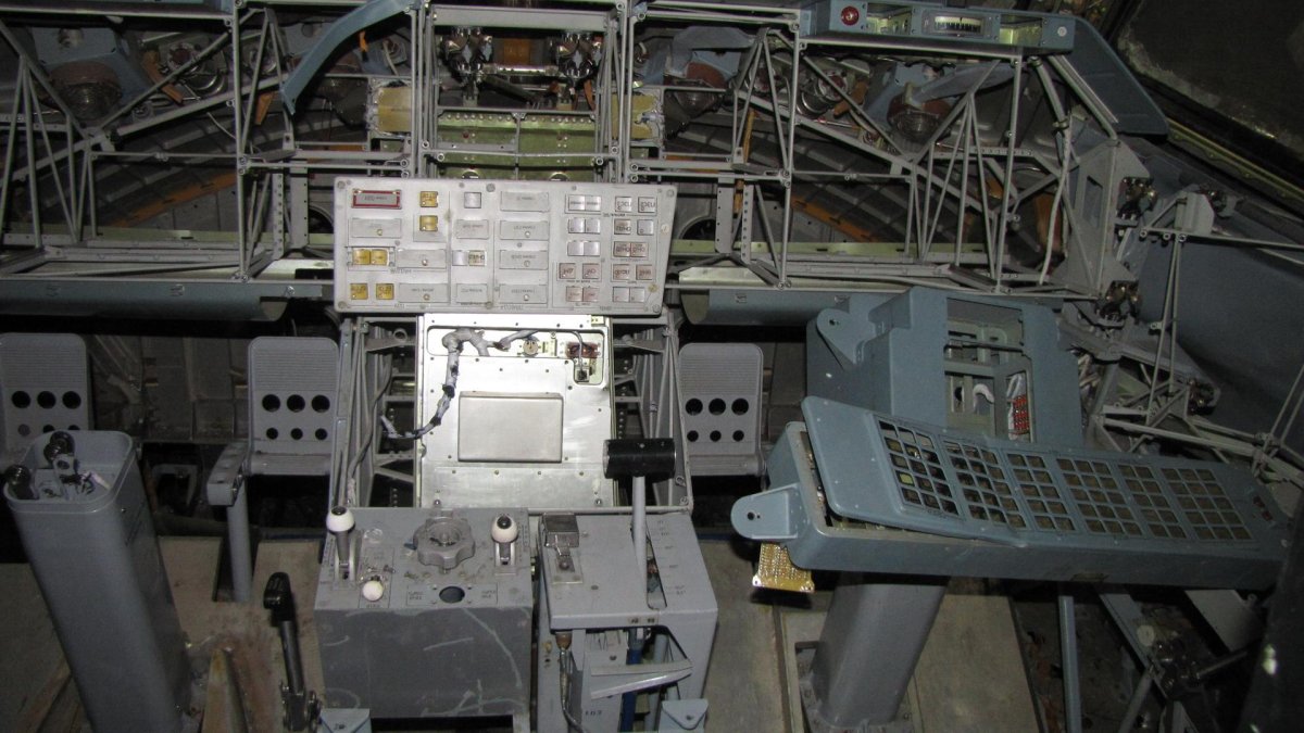 Шаттл Буран кабина