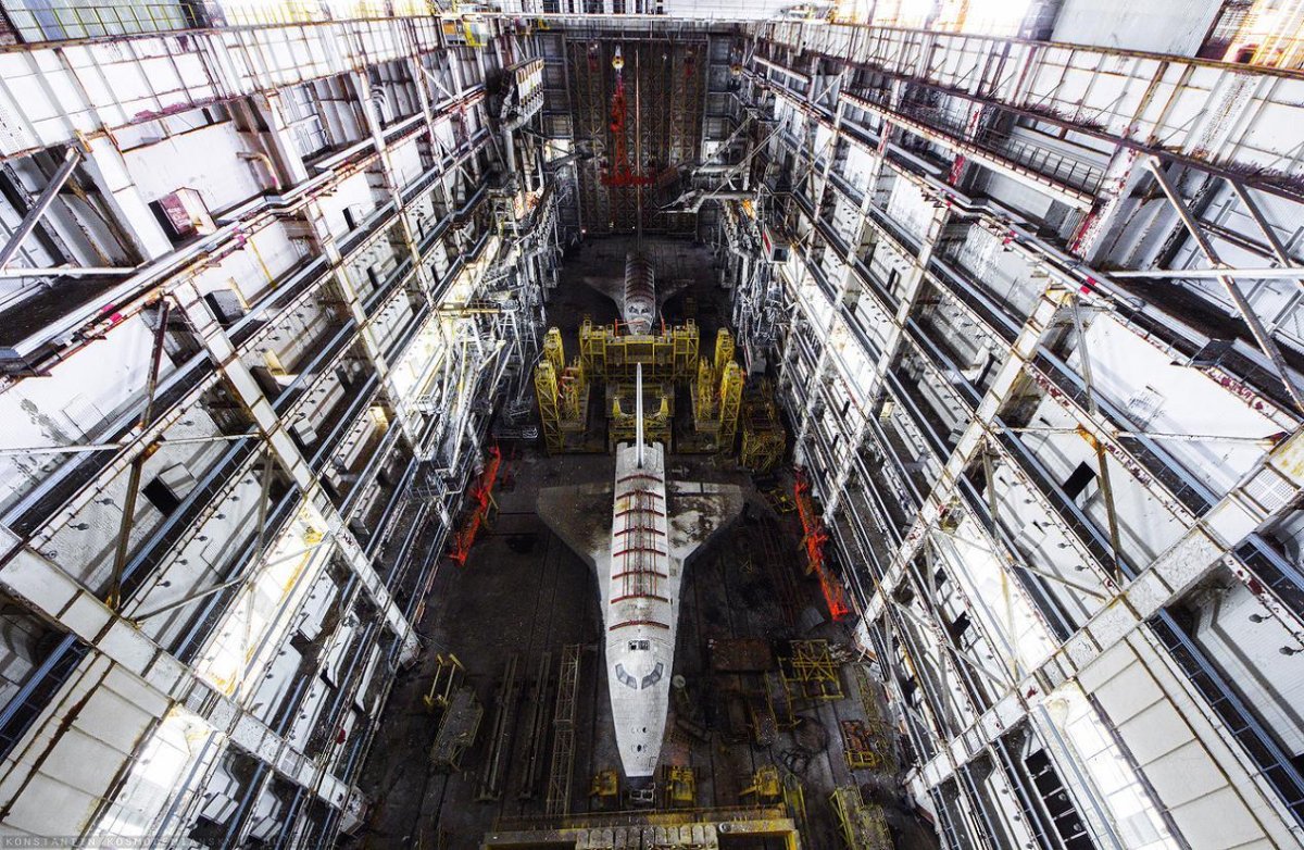 Шаттл Буран Байконур