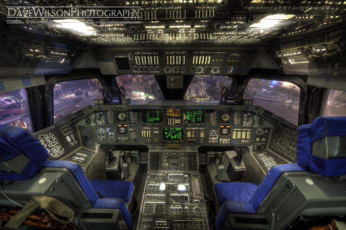 Space Shuttle кабина