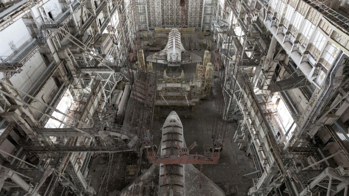 Шаттл Буран Байконур