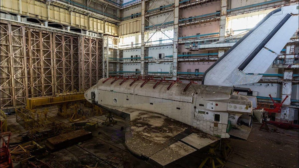 Байконур Буран ангар