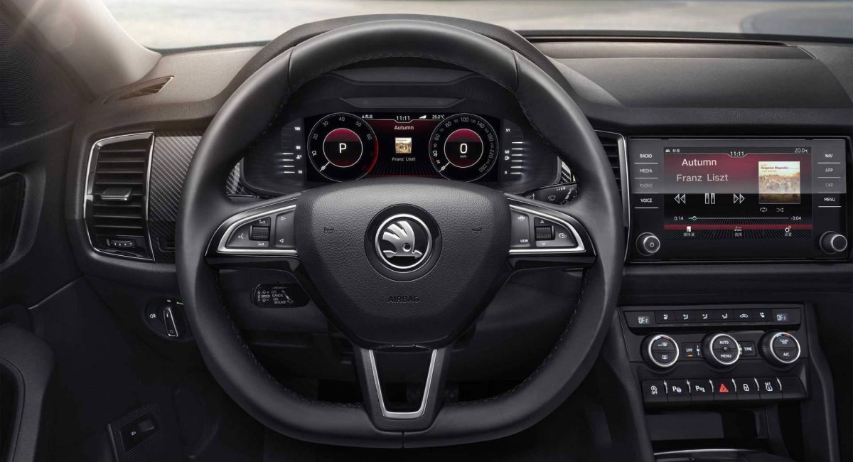 Шкода Кодиак 2019 салон