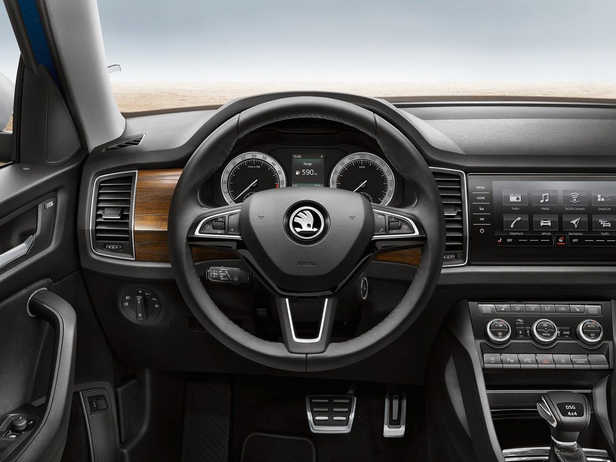 Skoda Kodiaq Scout интерьер
