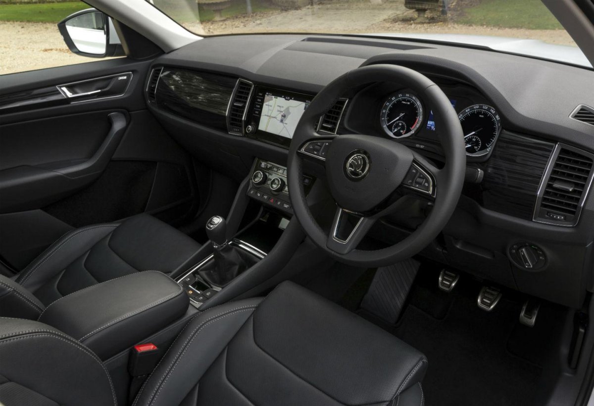 Шкода Кодиак 2017 салон