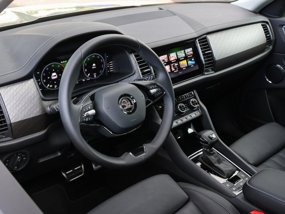 Škoda Kodiaq 2016 интерьер