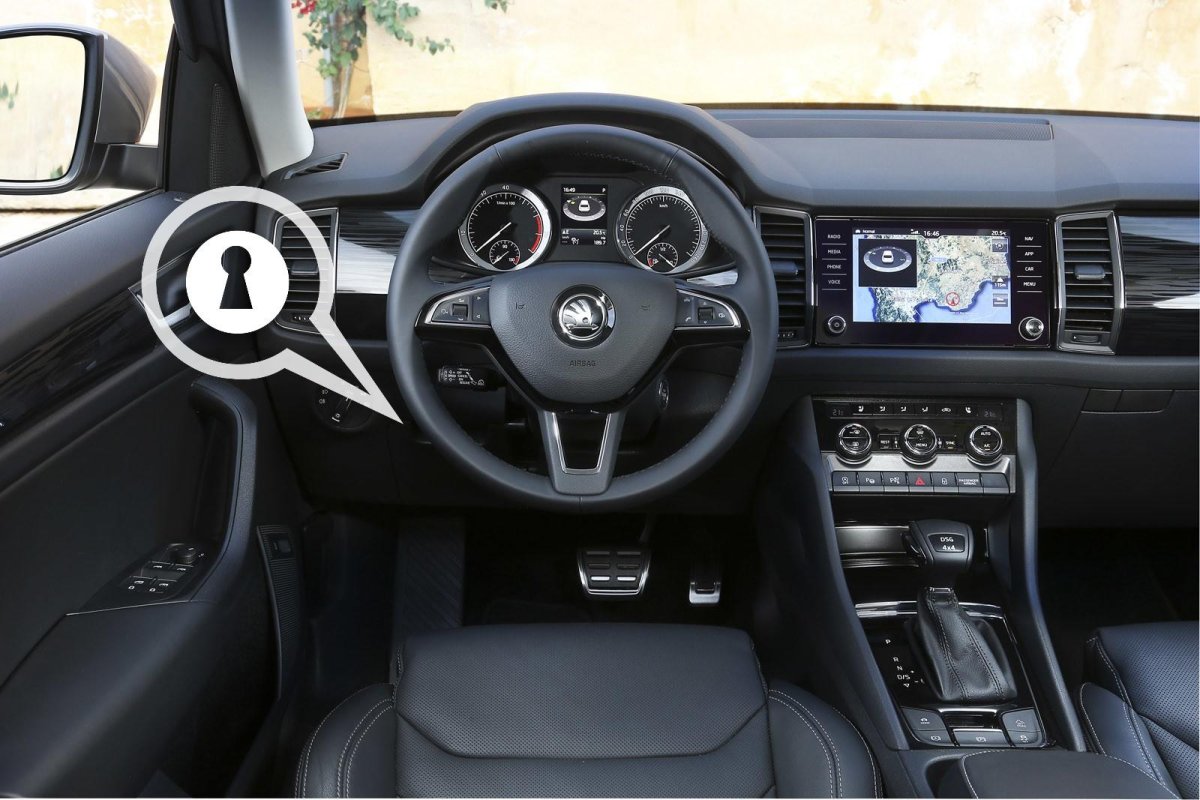 Skoda Kodiaq 2017 салон