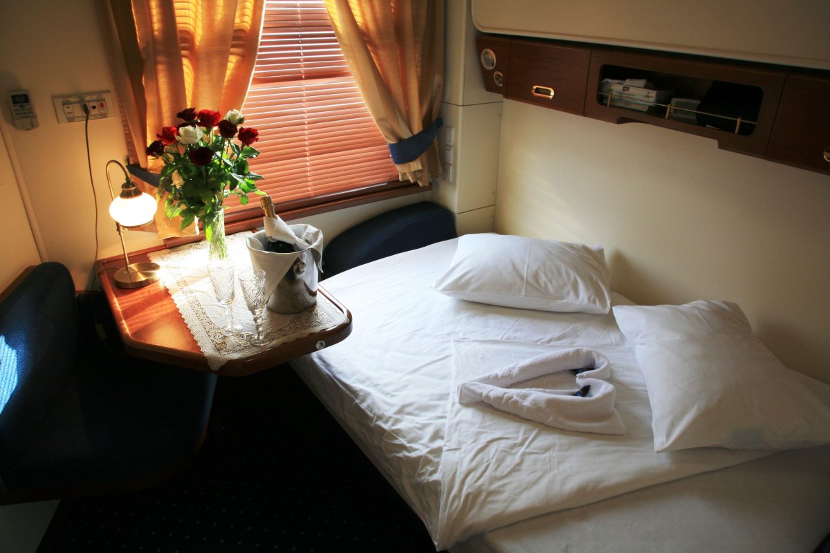 Купе Люкс вагона Герлиц