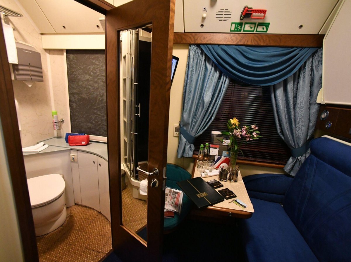 Купе Люкс вагона Герлиц