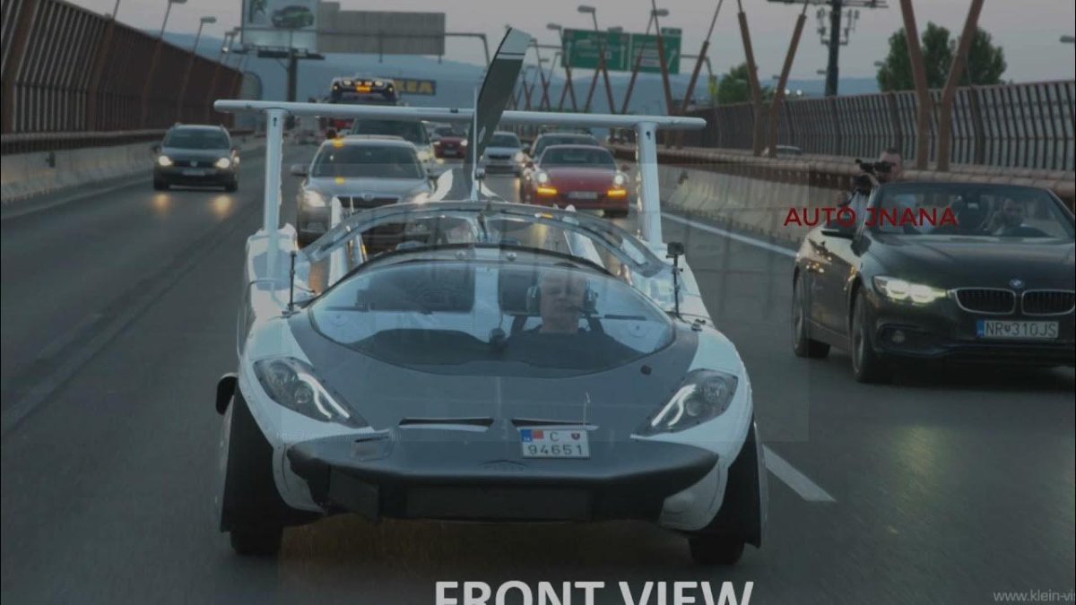 The Flying car completes first ever Inter-City Flight (Official Video)