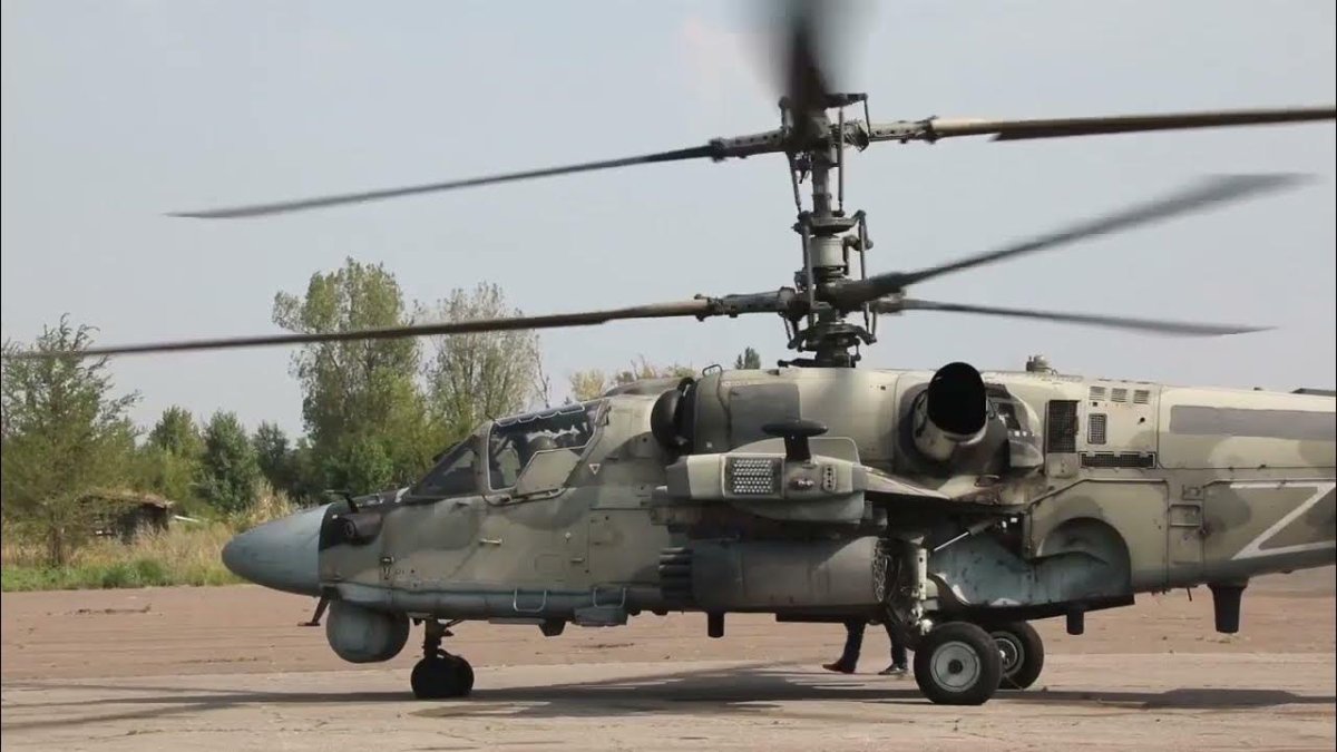 Ка-52 вертолёт