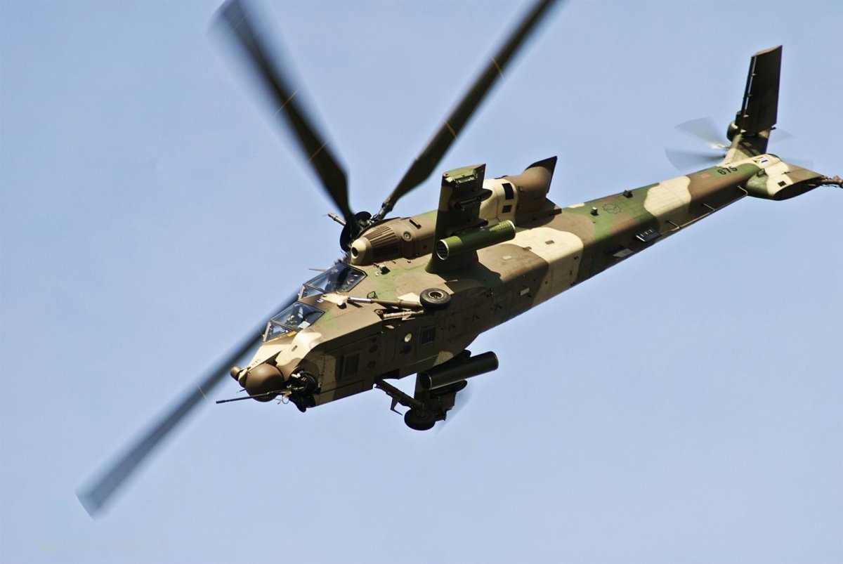 Южноафриканский вертолёт Denel Ah-2 Rooivalk