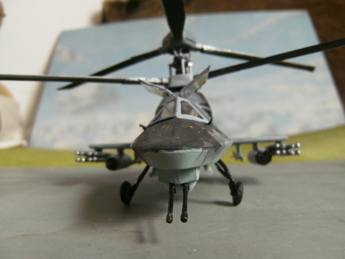 Вертолёт ка-58 чёрный призрак