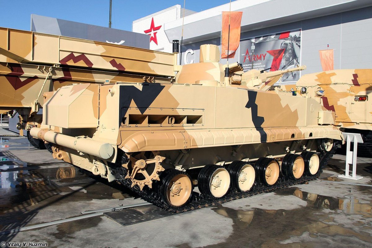 БРМ-3к с 57-мм боевым модулем ау-220м