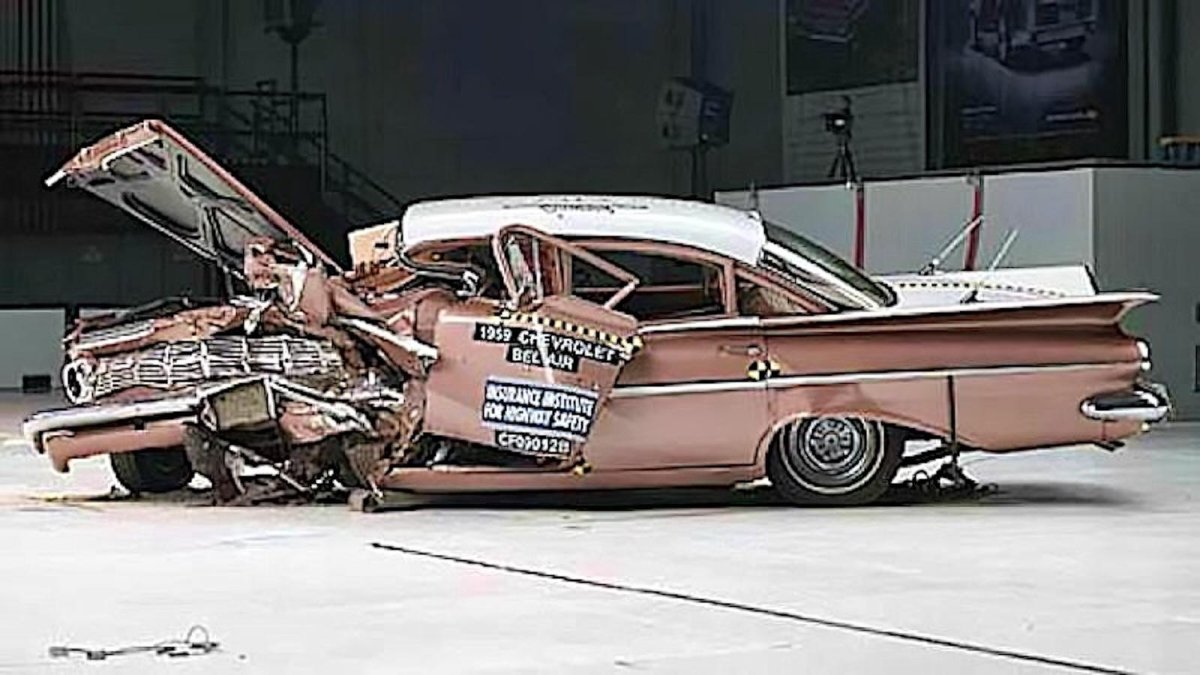 Chevrolet Bel Air 1959 crash Test