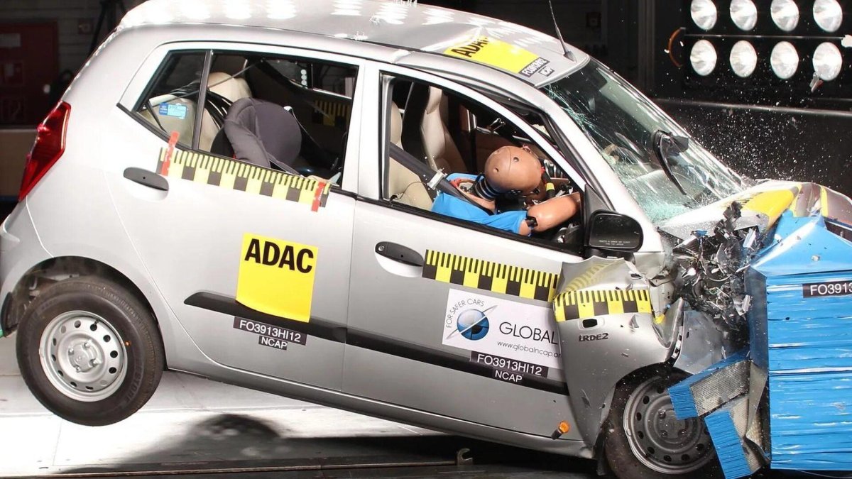 Краш тест Hyundai i10