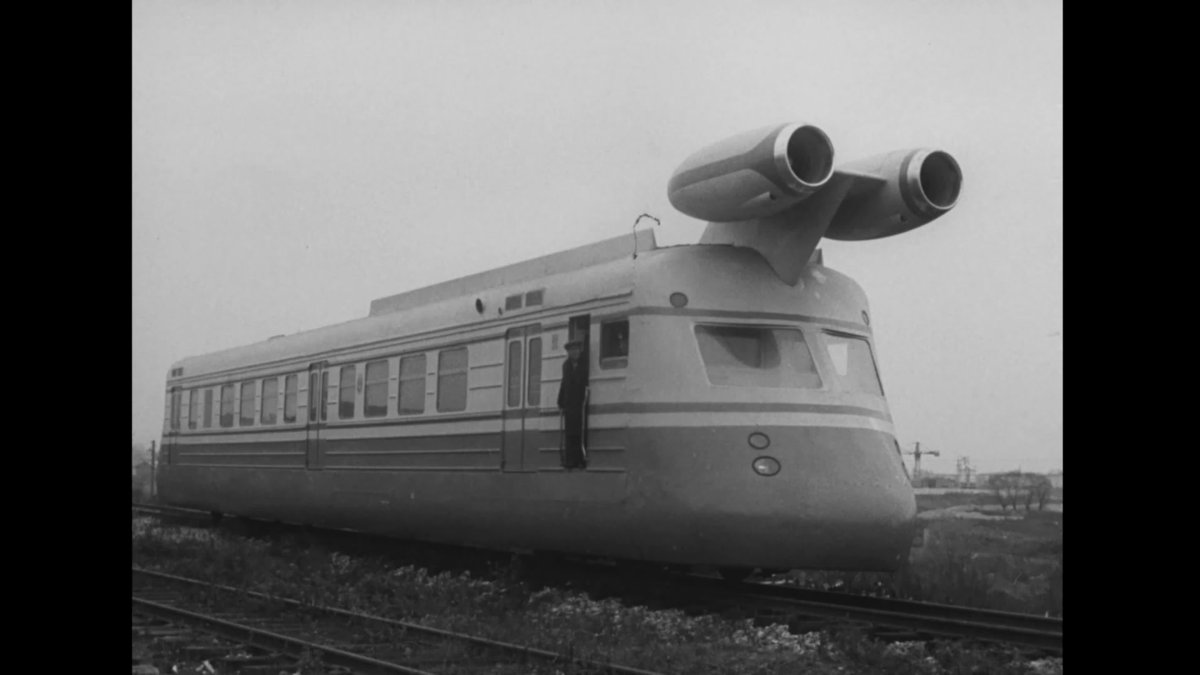 Реактивный вагон СССР