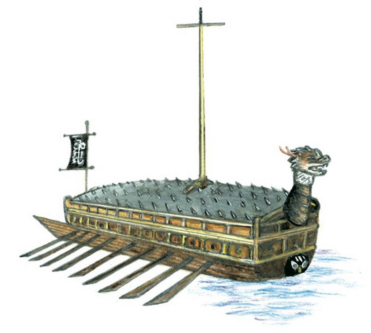 Кора́бль-черепа́ха, Кобуксо́н