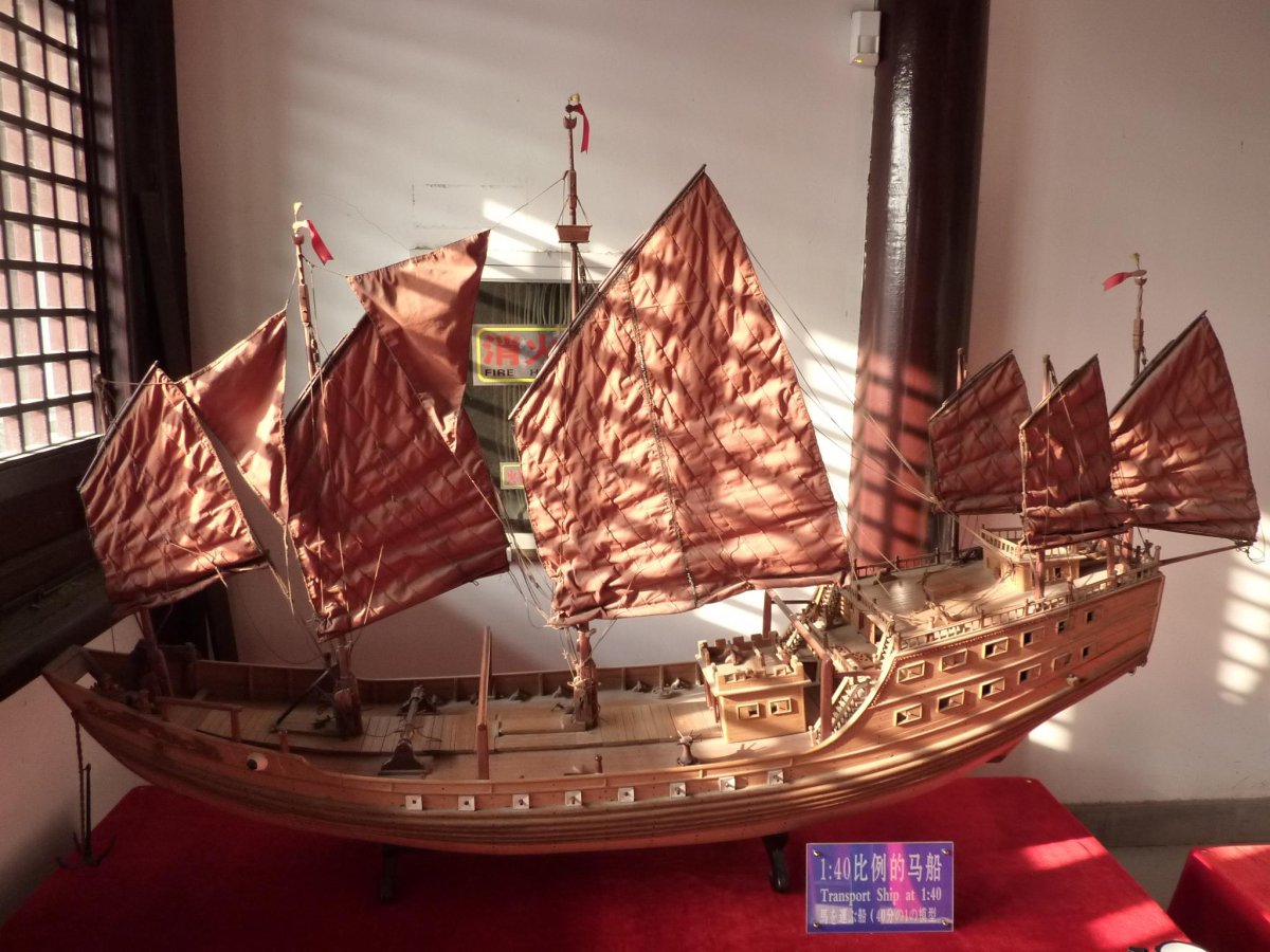 Древние китайские корабли