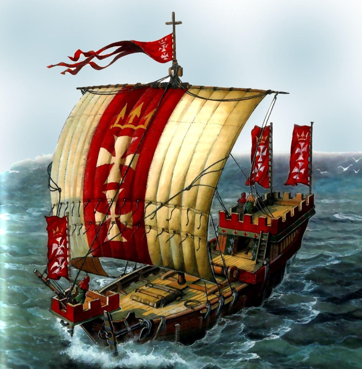 Корабль "Ганзейский Когг"