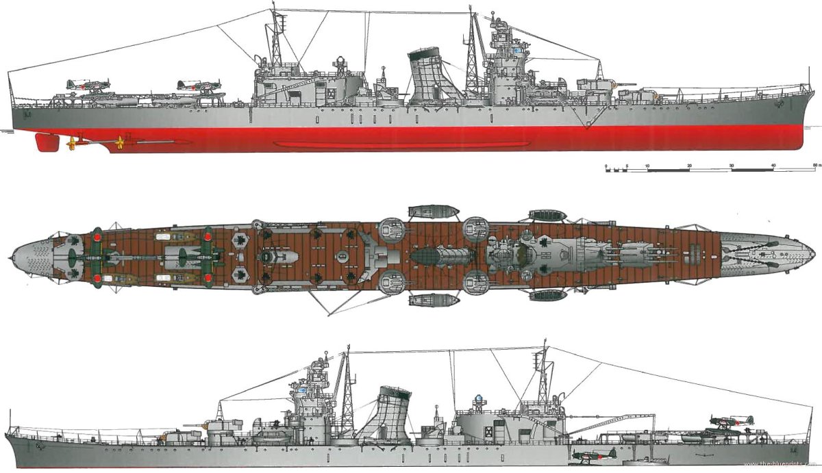 Тяжелый крейсер Такао