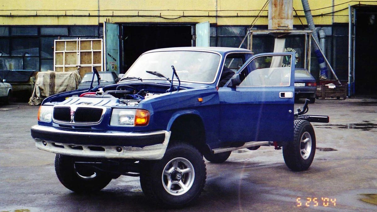 ГАЗ 3110 на раме УАЗ