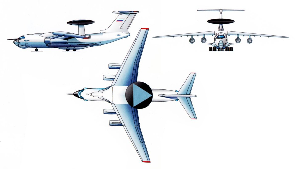 Самолет разведчик ил 76