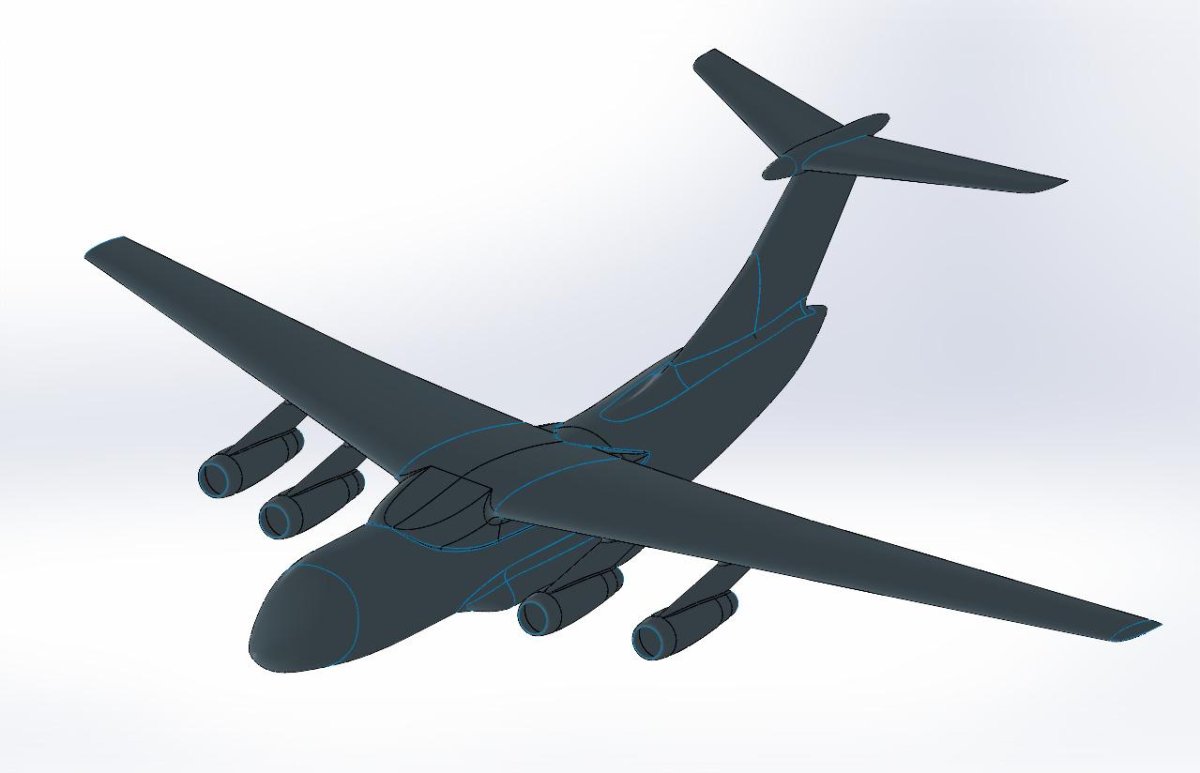 Модель ил 76 МД