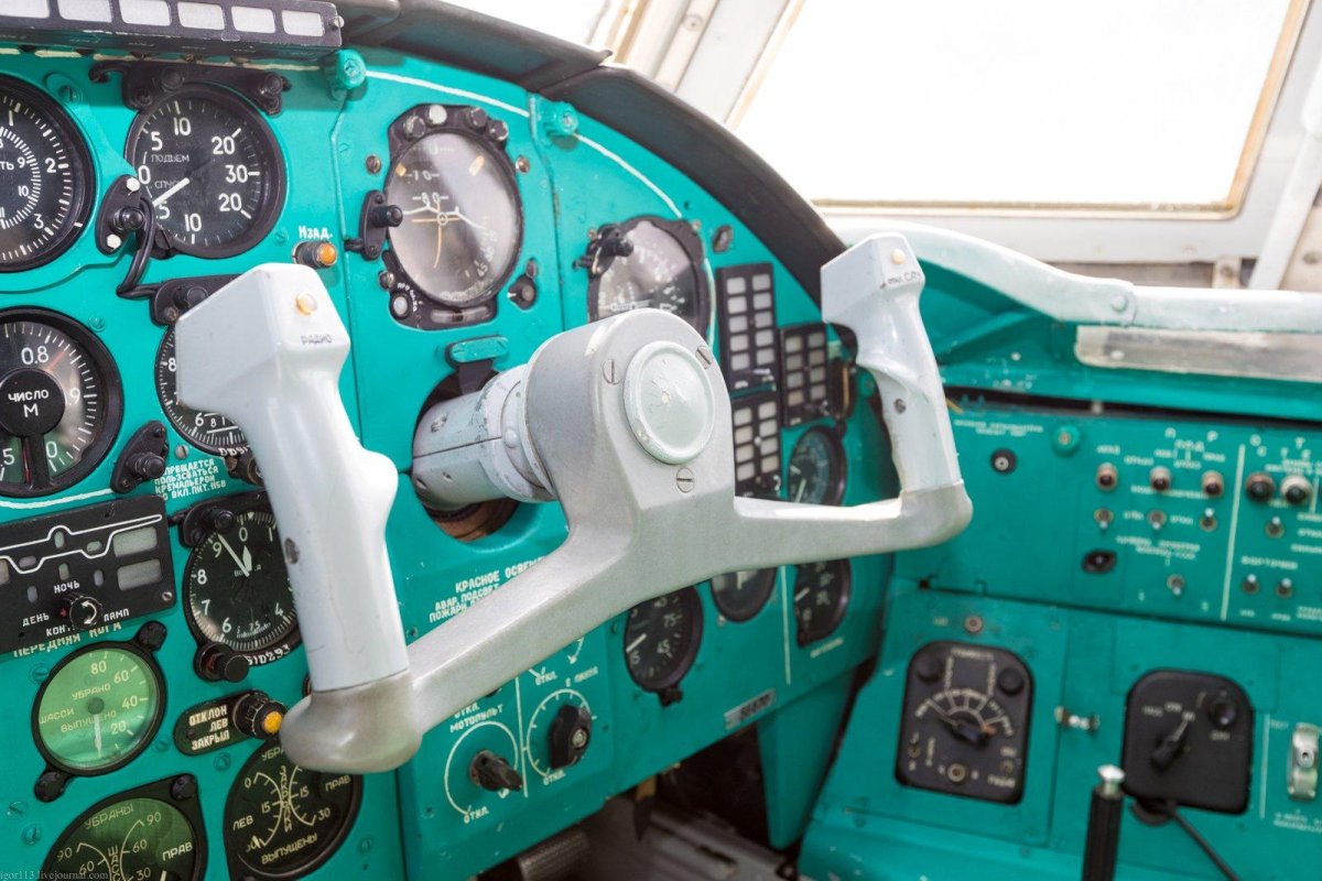 Ил-62 кабина