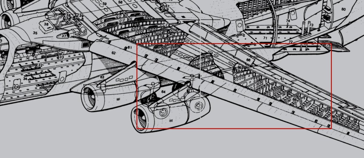 Ил-76 Компоновочная схема