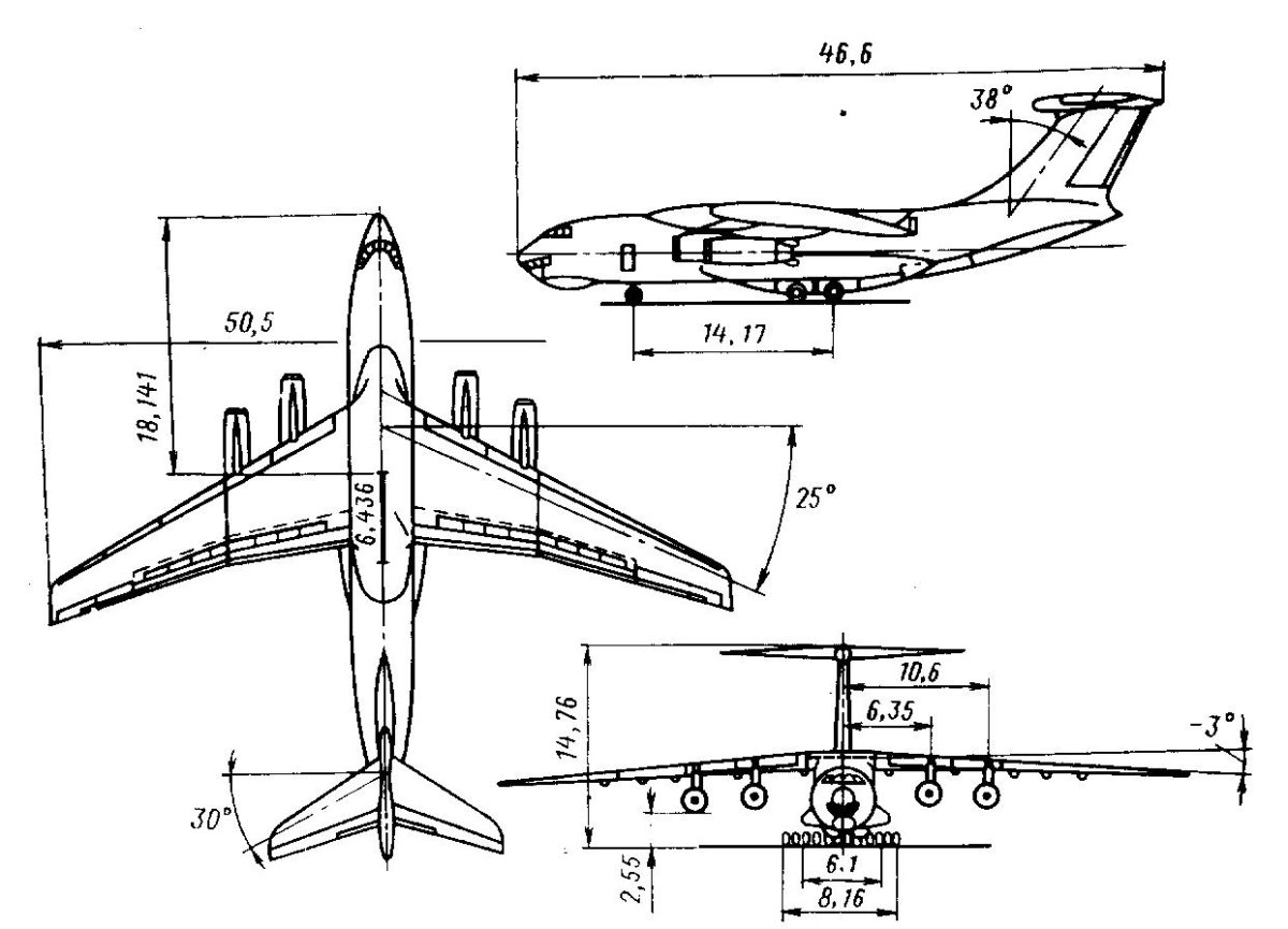 Ил-76мд-90а чертежи