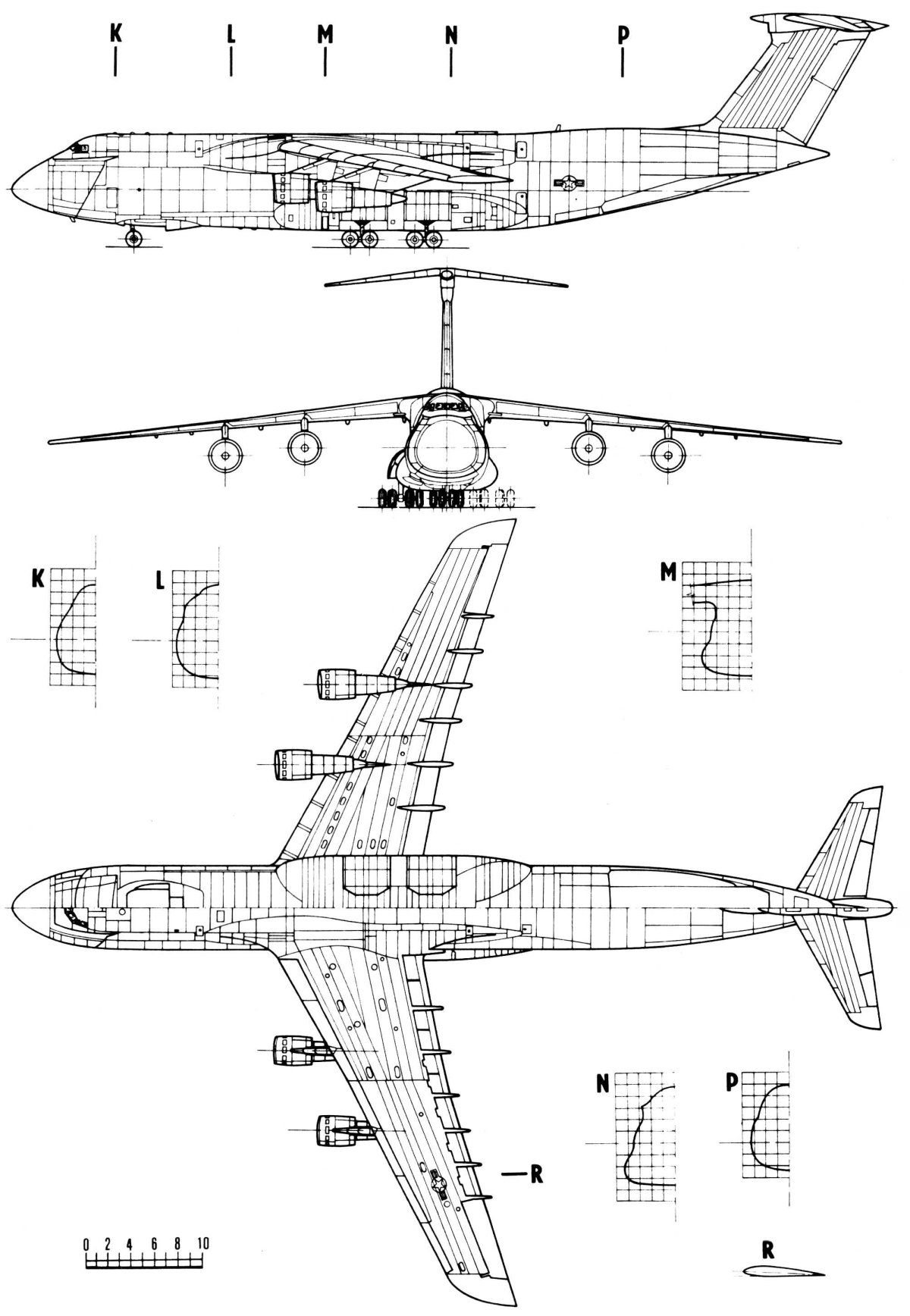 C-5 Galaxy схема
