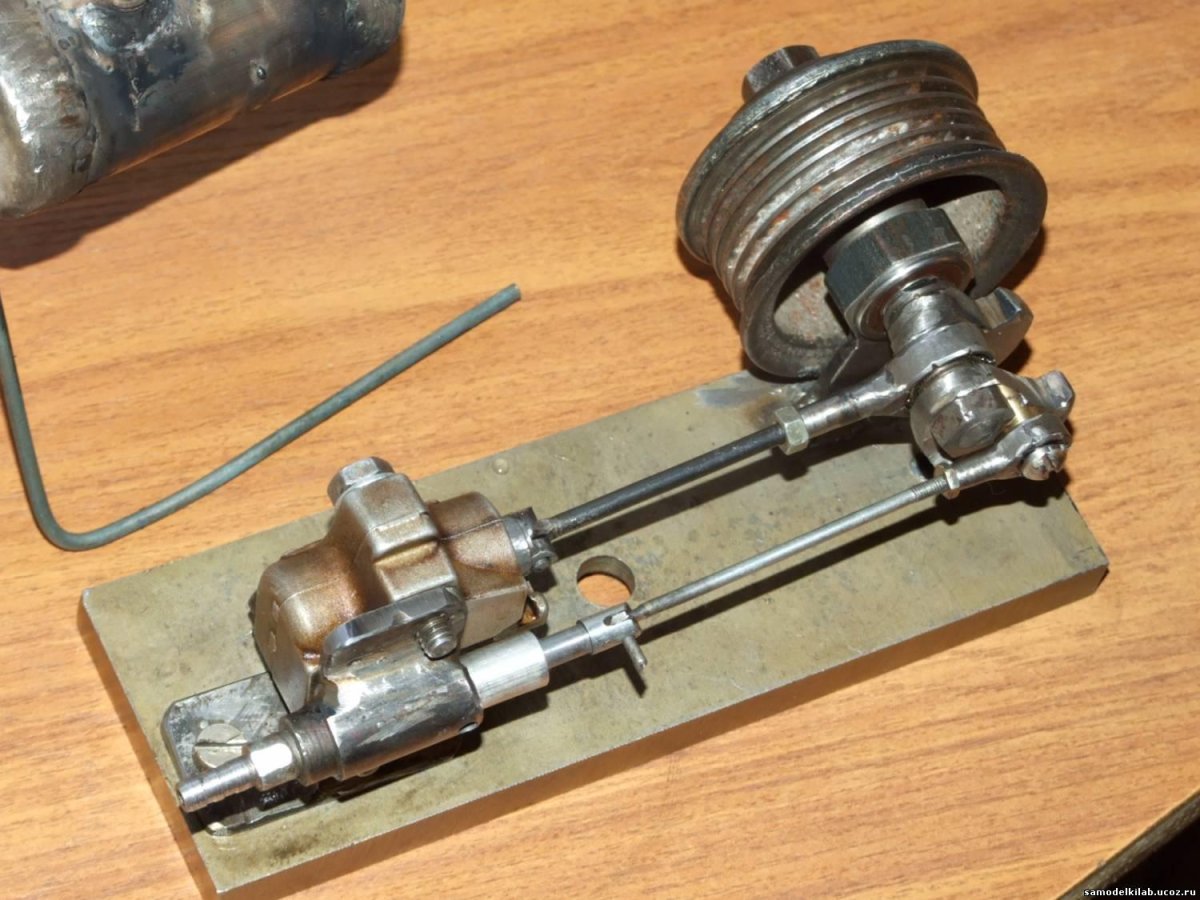 Самодельная паровая машина