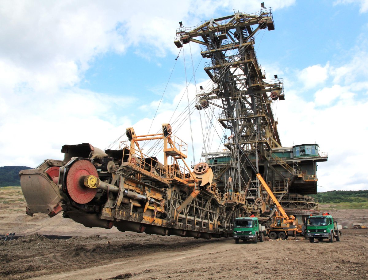 Многоковшовый цепной экскаватор