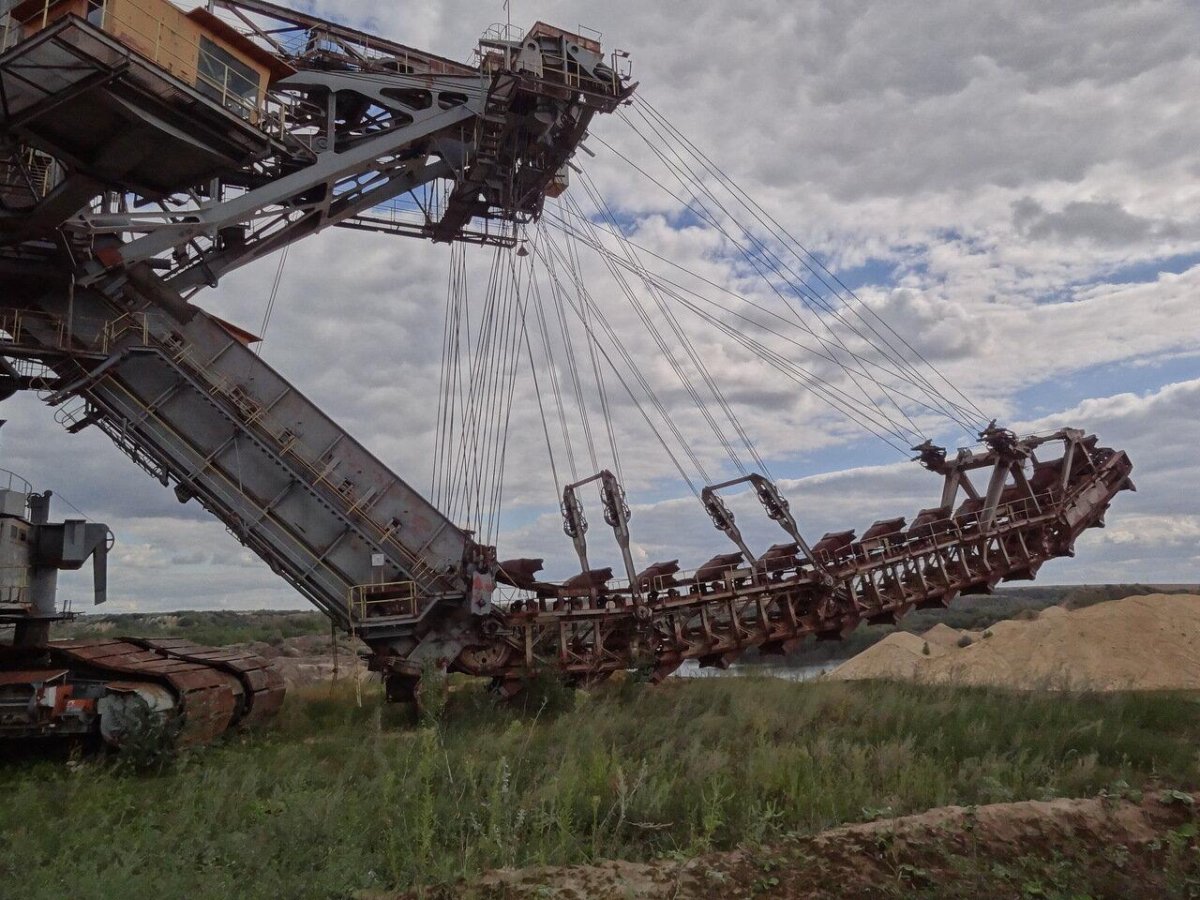 Роторный экскаватор Bagger 293 (TAKRAF rb293, TAKRAF SRS 8000)