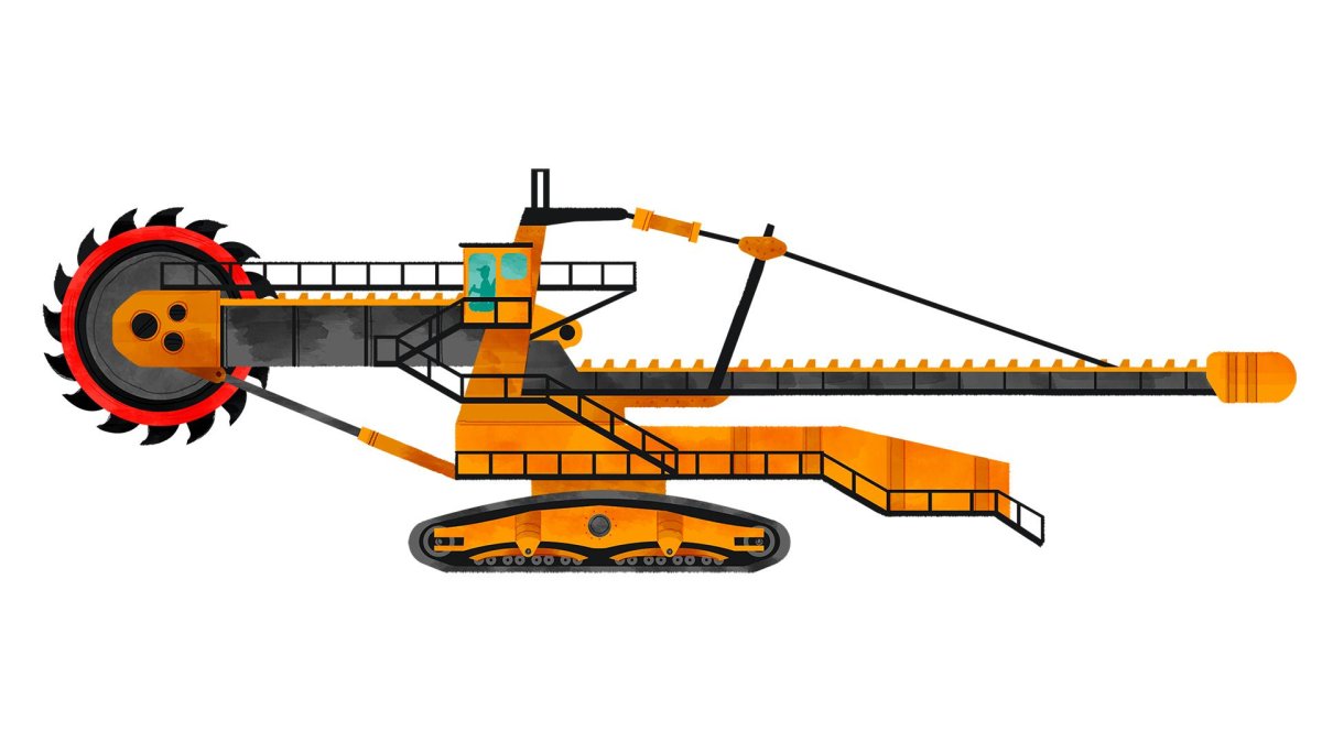 Роторный экскаватор ku-800