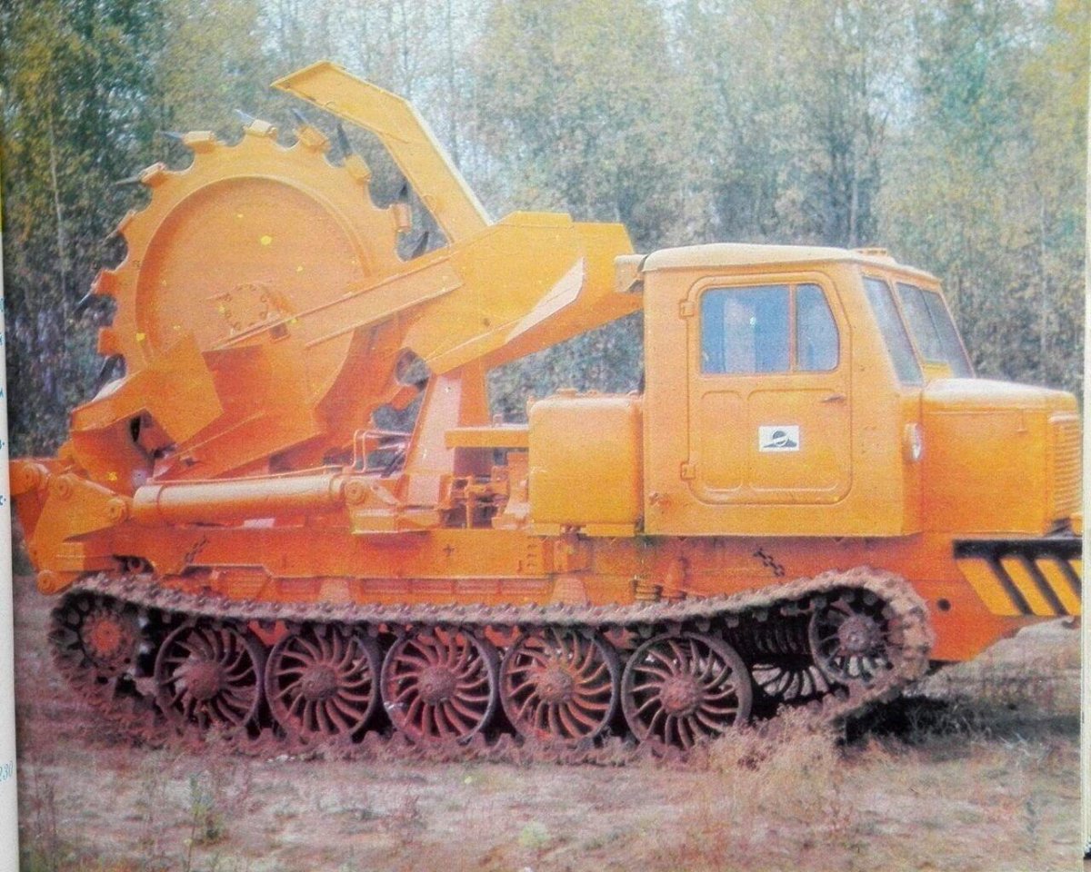 Роторный траншейный экскаватор ЭТР 134