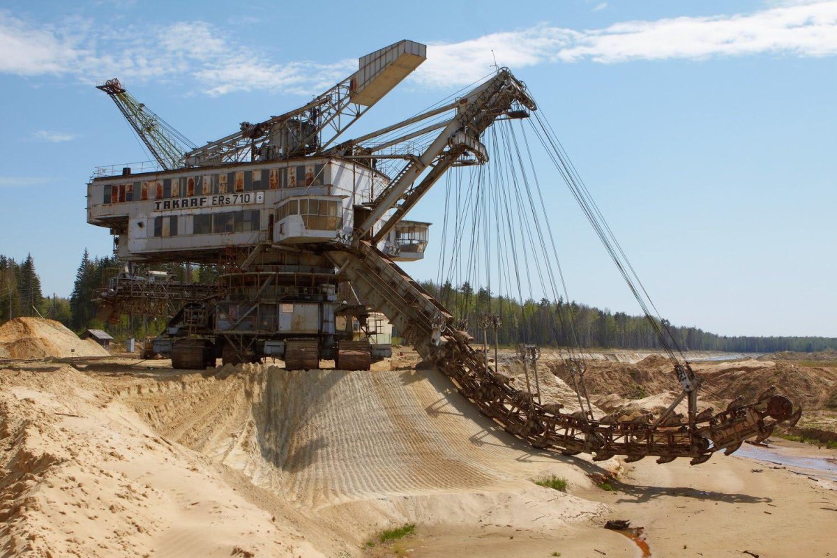 Экскаватор TAKRAF ers 710