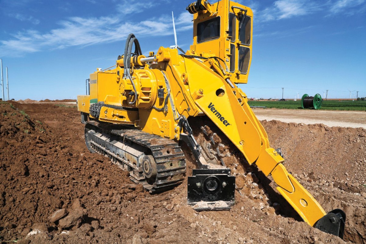 ТМК траншейная машина колесная