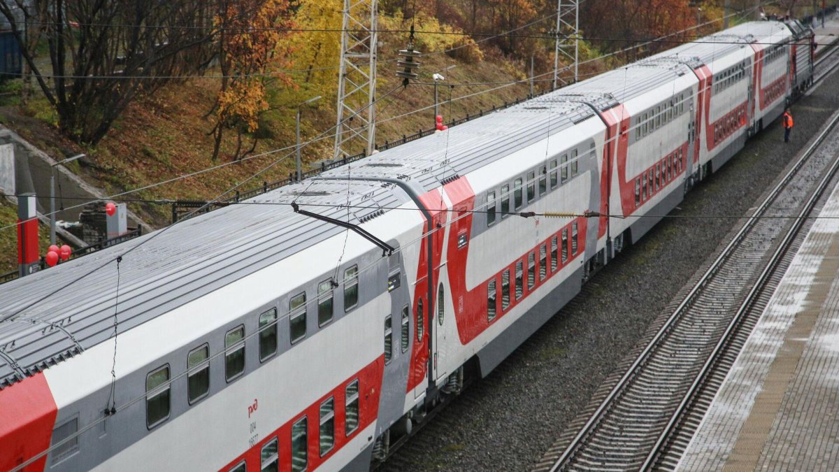 2х этажный вагон РЖД