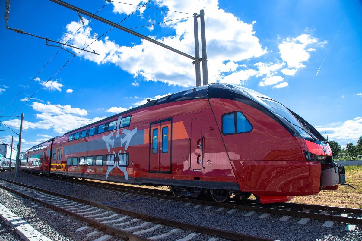 Двухэтажный поезд