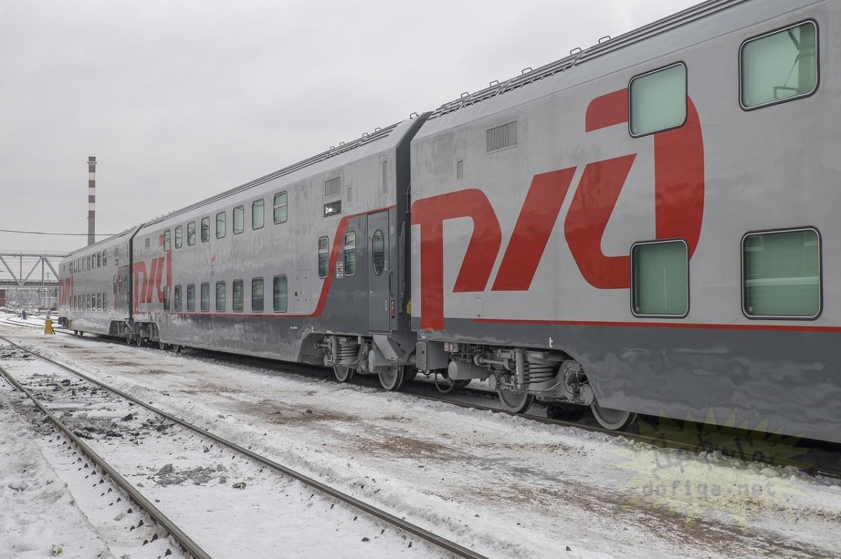 Двухэтажный поезд Ульяновск