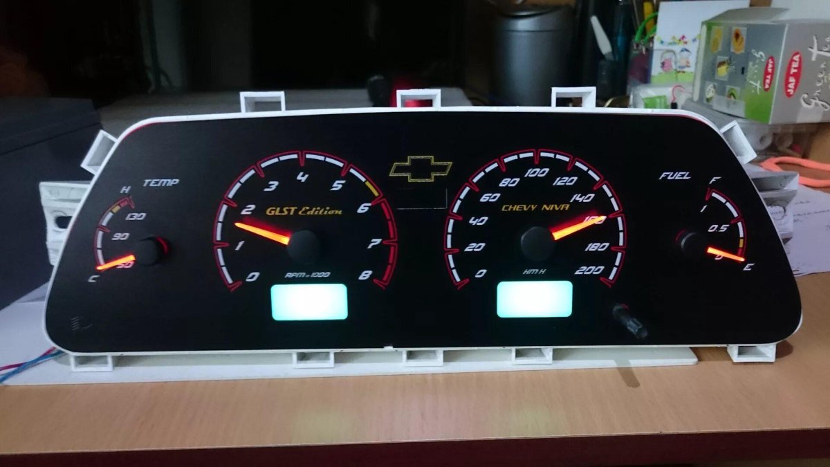 Приборная панель 2123 Нива Шевроле