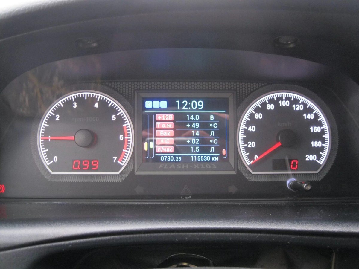 Панель приборов Chevrolet Niva