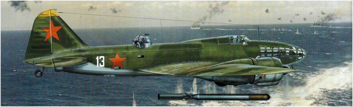 Самолёт ил-4 торпедоносец