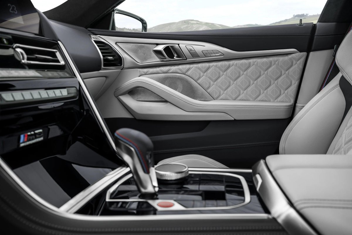 BMW m8 Gran Coupe Interior