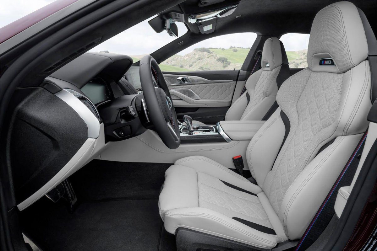 BMW m8 Gran Coupe Interior