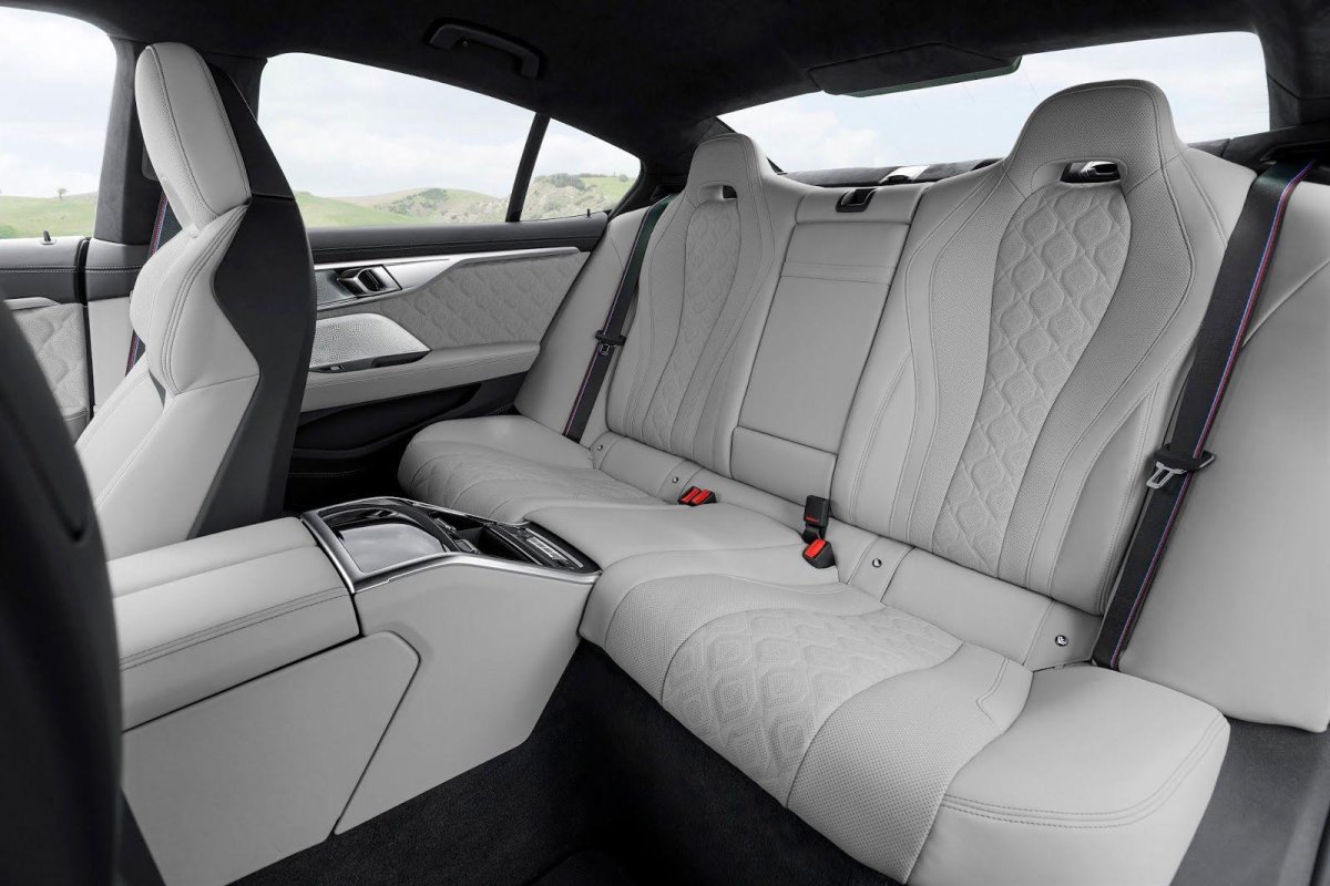 BMW m8 Gran Coupe Interior